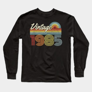 Vintage 1985, 40th birthday Long Sleeve T-Shirt